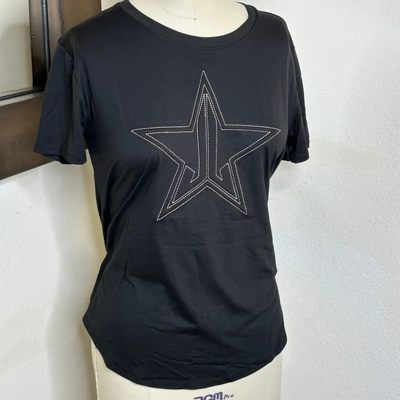 Jeffree Star Tops - Jeffree Star Tee with Pink Topstitching in Medium - New without tags